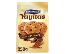 Galletas FONTANEDA Yayitas con pepitas de chocolate 250g