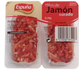 Jamón curado cortado en hilos y elaborado sin gluten ESPUÑA 2 x 50 g.