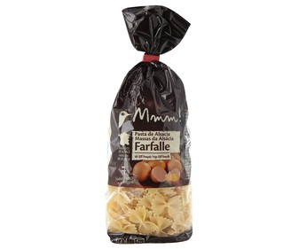 Pasta Farfalle al huevo ALCAMPO GOURMET 250 g. Pasta Farfalle al huevo ALCAMPO GOURMET 250 g.