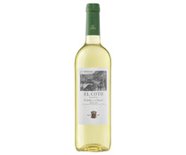 Vino blanco con denominación de origen calificada Rioja EL COTO botella de 75 cl.