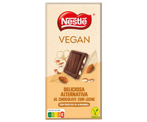 Chocolate negro con trozos de almendra NESTLÉ Vegan 90 g.