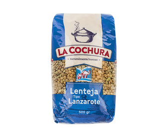 Lentejas tipo Lanzarote LA COCHURA 500 g. Lentejas tipo Lanzarote LA COCHURA 500 g.