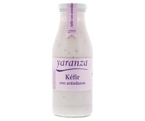 Kéfir con arándanos elaborado con leche fresca de vaca YARANZA 500 g.