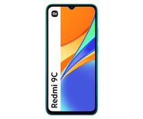 Smartphone 16,58cm (6,53") XIAOMI Redmi 9C verde, Octa-Core, 4GB Ram,128GB, microSD, 13+2+2 Mpx, Dual-Sim, Android 11.