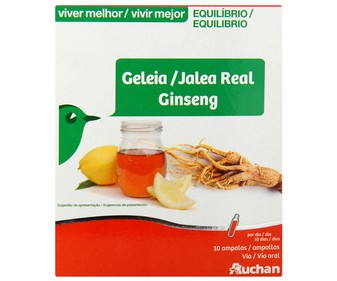 Jalea real con ginseng 10Uds Jalea real con ginseng 10Uds