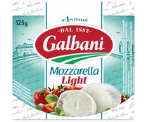 Mozzarella light GALBANI 125 g.