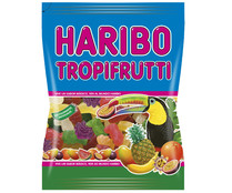 Caramelos de goma con forma de frutas HARIBO TROPIFRUTTI 200 g.