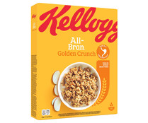 Cereales crujientes de fibra sabor caramelo KELLOGGS ALL BRAN GOLDEN CRUNCH 390 g.