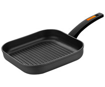 Plancha cuadrada 28cm. con revestimiento antiadherente bicapa Withford, apta para inducción, Fuego MONIX