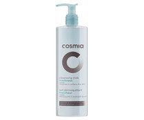 Leche desmaquillante con aloe vera, para pieles normales a mixtas COSMIA 250 ml.