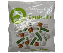 Ensaladilla (Patatas, guisantes, zanahorias y judias verdes) PRODUCTO ECONÓMICO ALCAMPO 750 g.
