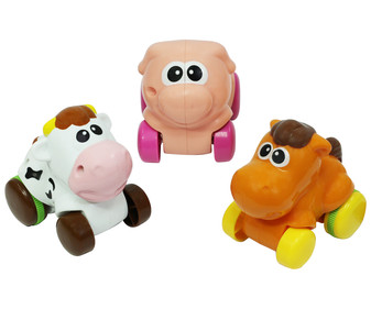 Animalitos de la granja con ruedas ONE TWO FUN ALCAMPO. Animalitos de la granja con ruedas ONE TWO FUN ALCAMPO.