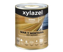 Barniz, interior y exterior XYLAZEL mar y montaña, 750ml.