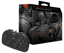 Pack de accesorios para PS4: mando con cable HORI más auricular GIOTECK XH 4. Pack de accesorios para PS4: mando con cable HORI más auricular GIOTECK XH 4.