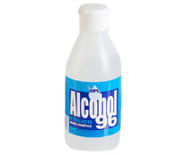 Alcohol de grado cosmético (96º) para la limpieza e higiene de la piel sana MPL 250 ml