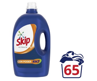 Detergente líquido con poder KH-7 SKIP ULTIMATE 65 lav Detergente líquido con poder KH-7 SKIP ULTIMATE 65 lav