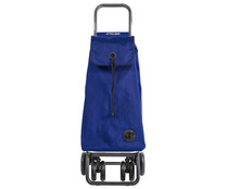 Carrito para la compra plegable de aluminio, 6 ruedas, 3 bolsillos, 43 litros, color azul, Logis Tour ROLSER.