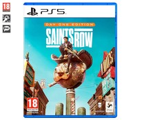 Saints Row: Day one edition para Playstation 5. Género: acción, shooter. PEGI: +18.