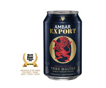 Cerveza tostada AMBAR EXPORT lata de 33 cl. - Alcampo