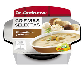 Crema de champiñones 230 gramos Crema de champiñones 230 gramos