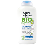 Lilimento para el cambio del pañal, con aceite de oliva CORINE DE FARME Baby bio 500 ml.