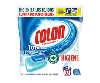 Detergente en cápsulas 32 uds.