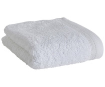 Toalla de tocador 100% algodón color blanco, 360g/m² ACTUEL.