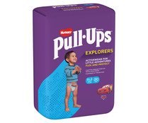 Pañales de aprendizaje para niños de 1 a 3 años o de 12 a 17 kilos HUGGIES Pull ups 34 uds.