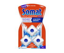 Limpia màquinas para lavavajillas solido SOMAT 3 uds. 20 g.