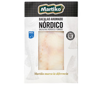 Bacalao nórdico ahumado MSC (Pesca sostenible certificada) MARTIKO 80 g.