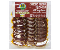 Cabecero de lomo (50% raza Duroc), cortado en lonchas ALCAMPO PRODUCCIÓN CONTROLADA 100 g.