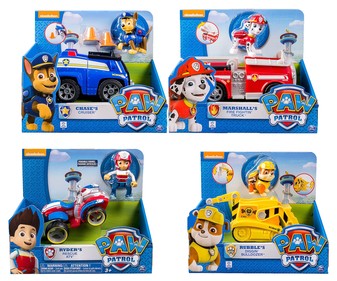 Vehículo básico más figura articulada PATRULLA CANINA. Vehículo básico más figura articulada PATRULLA CANINA.