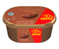 Tarrina de helado de chocolate con virutas de chocolate CARTE D´OR Les classiques 1.3 l.