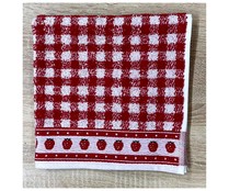 Paño de cocina tejido rizo 100% algodón 380g/m², PRODUCTO ALCAMPO.