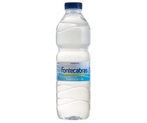 Agua mineral FONTECABRAS  botella de  50 centilitros