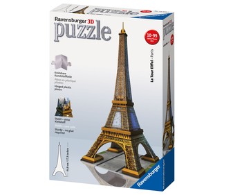 Puzzle de la Torre Eiffel de París RAVENSBURGER. Puzzle de la Torre Eiffel de París RAVENSBURGER.