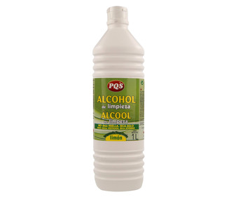 Alcohol de limpieza con aroma limón PQS 1 l. Alcohol de limpieza con aroma limón PQS 1 l.