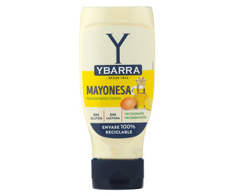 Mayonesa bocabajo YBARRA 400 ml. Mayonesa bocabajo YBARRA 400 ml.