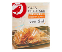 Bolsas de asar 2 en 1 35 x 43 cm PRODUCTO ALCAMPO 5 uds.