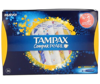 Tampones con aplicador regular 36 unidades Tampones con aplicador regular 36 unidades