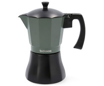 Cafetera tradicional italiana para 9 tazas, apta para inducción, Vera BIDASOA.