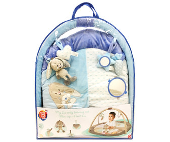 Manta de Actividades con cinco Accesorios ONE TWO FUN ALCAMPO Baby. Manta de Actividades con cinco Accesorios ONE TWO FUN ALCAMPO Baby.