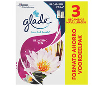 Recambio Relax Zen GLADE 3 x 10 ml.