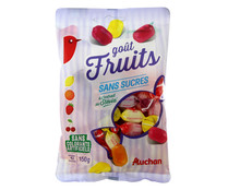 Caramelos de frutas sin azúcar añadido PRODUCTO ALCAMPO 150 g. Caramelos de frutas sin azúcar añadido PRODUCTO ALCAMPO 150 g.