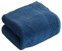 Toalla de baño 100% algodón color azul 500g/m² ACTUEL.