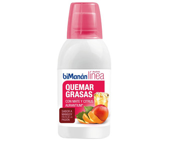 Quemagrasas con mate y citrus Aurantium BIMANÁN Línea 300 ml. Quemagrasas con mate y citrus Aurantium BIMANÁN Línea 300 ml.