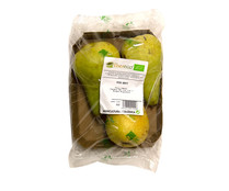 Peras ecológicas bandeja de 750 g.