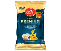 Patatas fritas sabor queso de cabra y cebolla caramelizada FRIT RAVICH 150 g.