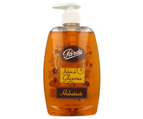 Jabón de manos hidratante con glicerina PARDO 500 ml.