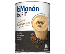 Batido con sabor a Capuccino, con alto contenido en proteina BIMANÁN Be fit 540 g.